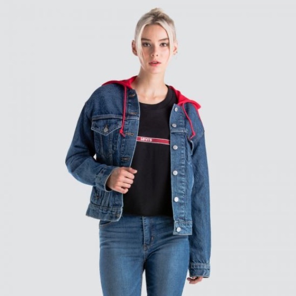 Levi’s Boyfriend Trucker Denim Jacket - Picture 5 of 10